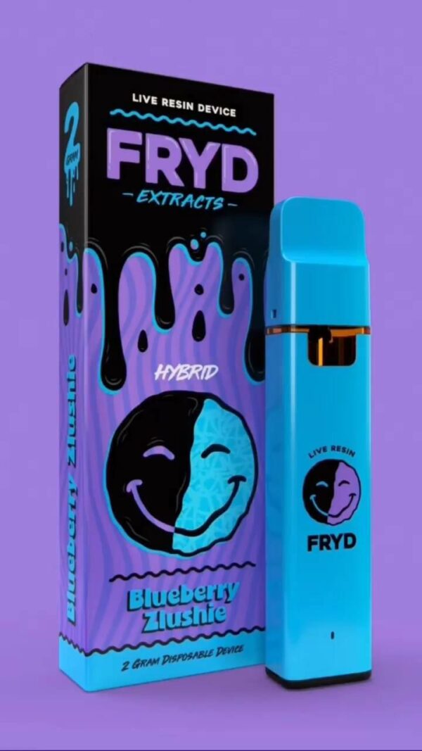 fryd blueberry zlushie