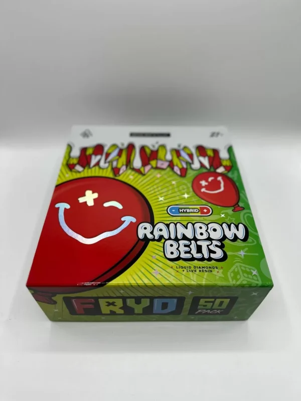 fryd disposable rainbow belts